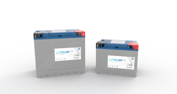 Discover Battery New Lithium Blue Premium Series Batteries marine electric systems